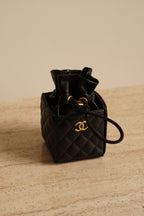 CHANEL MINI DRAWSTRING BUCKET