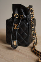CHANEL MINI DRAWSTRING BUCKET