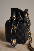 CHANEL MINI DRAWSTRING BUCKET