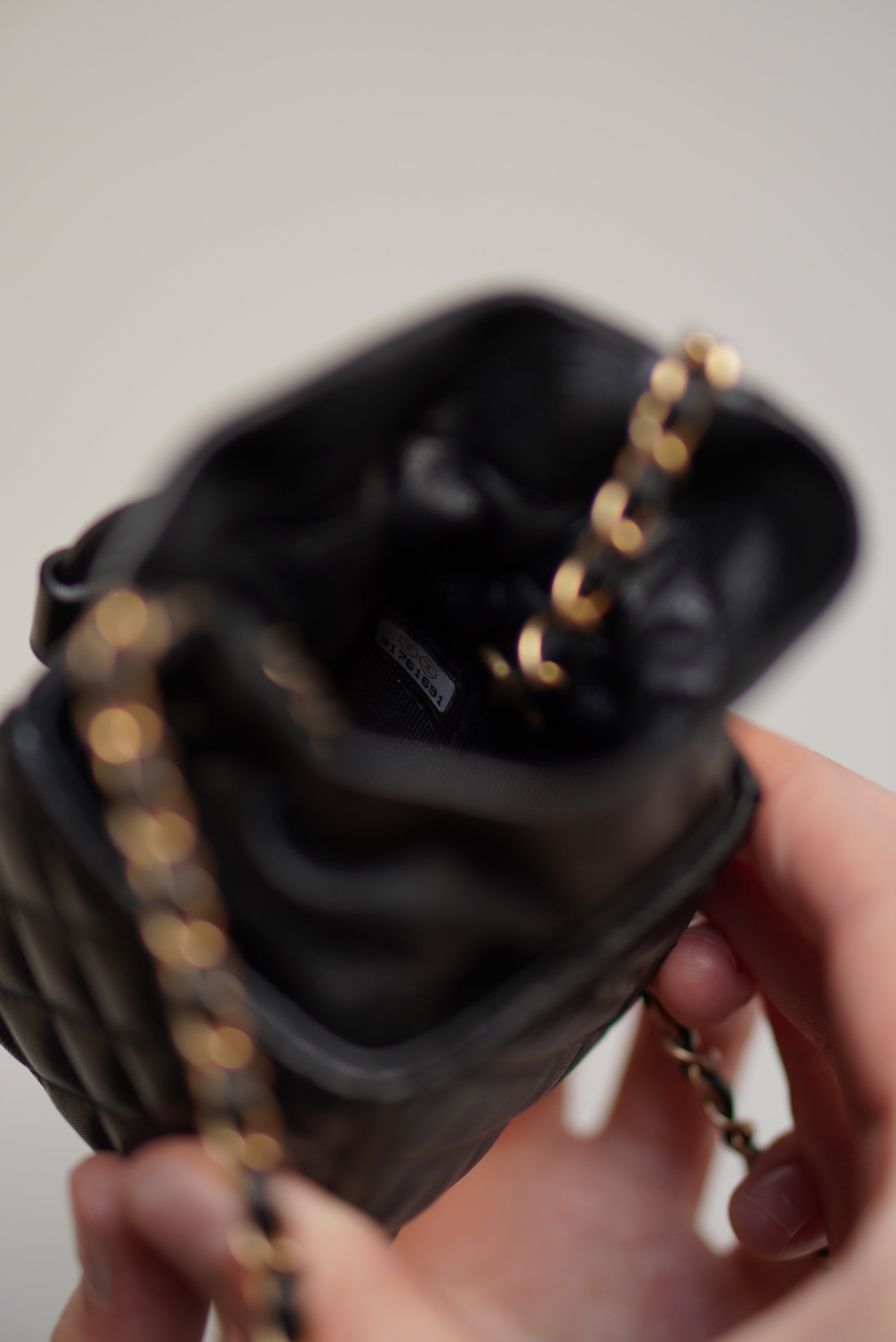 CHANEL MINI DRAWSTRING BUCKET