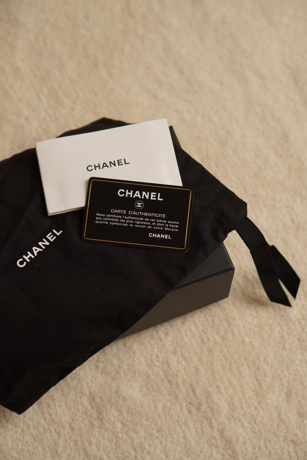 CHANEL MINI DRAWSTRING BUCKET