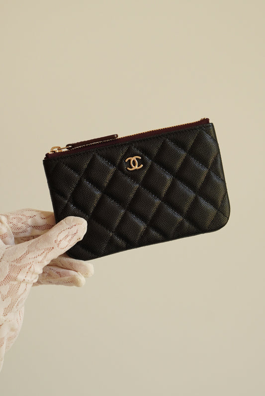 CHANEL MINI O CASE | BLACK