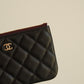 CHANEL MINI O CASE | BLACK