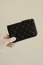 CHANEL MINI O CASE | BLACK