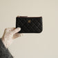 CHANEL MINI O CASE | BLACK