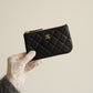 CHANEL MINI O CASE | BLACK