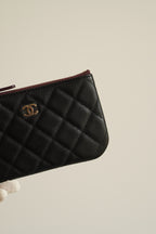 CHANEL MINI O CASE | BLACK