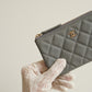 CHANEL MINI O CASE | GREY