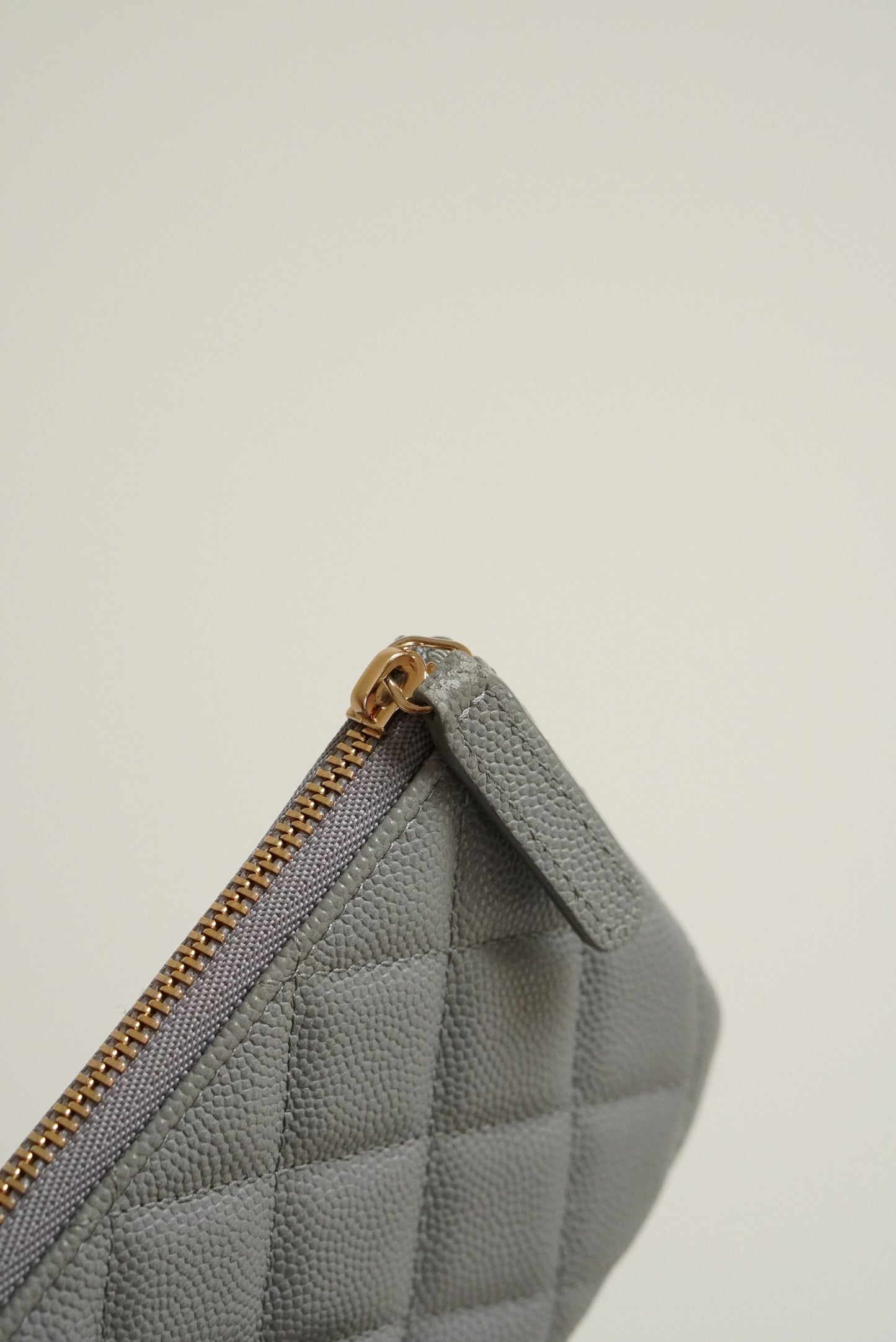 CHANEL MINI O CASE | GREY