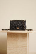CHANEL 17C MINI RECTANGULAR | BLACK