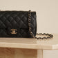 CHANEL 17C MINI RECTANGULAR | BLACK