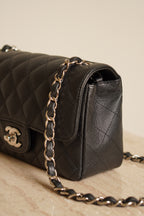 CHANEL 17C MINI RECTANGULAR | BLACK