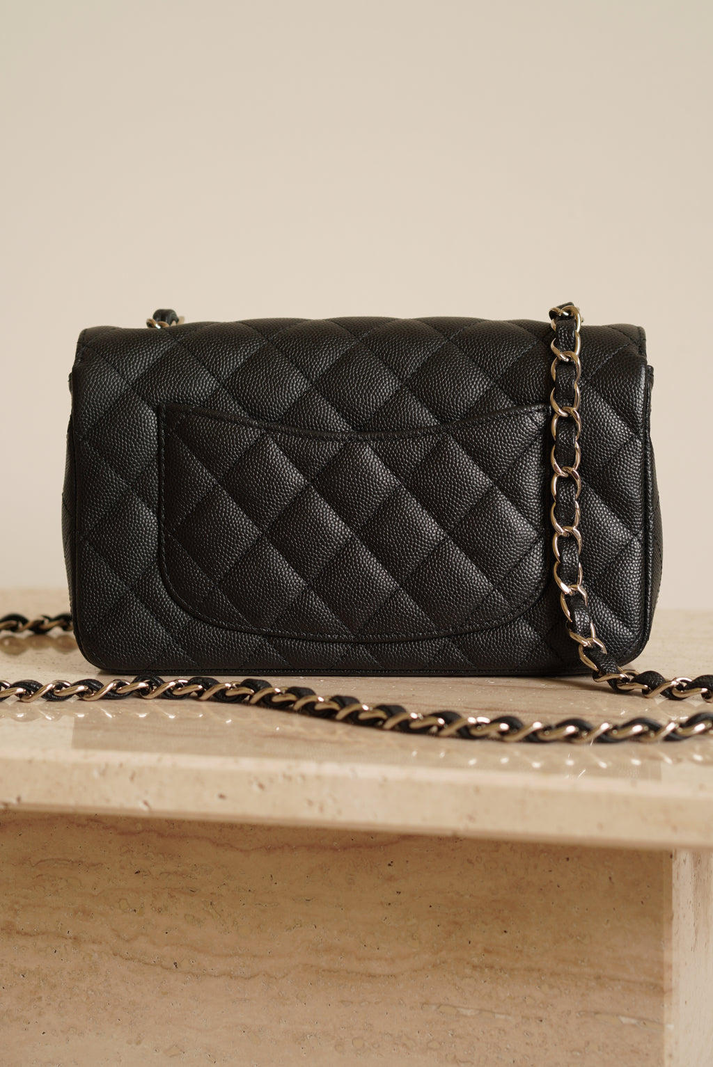 CHANEL 17C MINI RECTANGULAR | BLACK