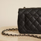 CHANEL 17C MINI RECTANGULAR | BLACK