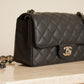 CHANEL 17C MINI RECTANGULAR | BLACK