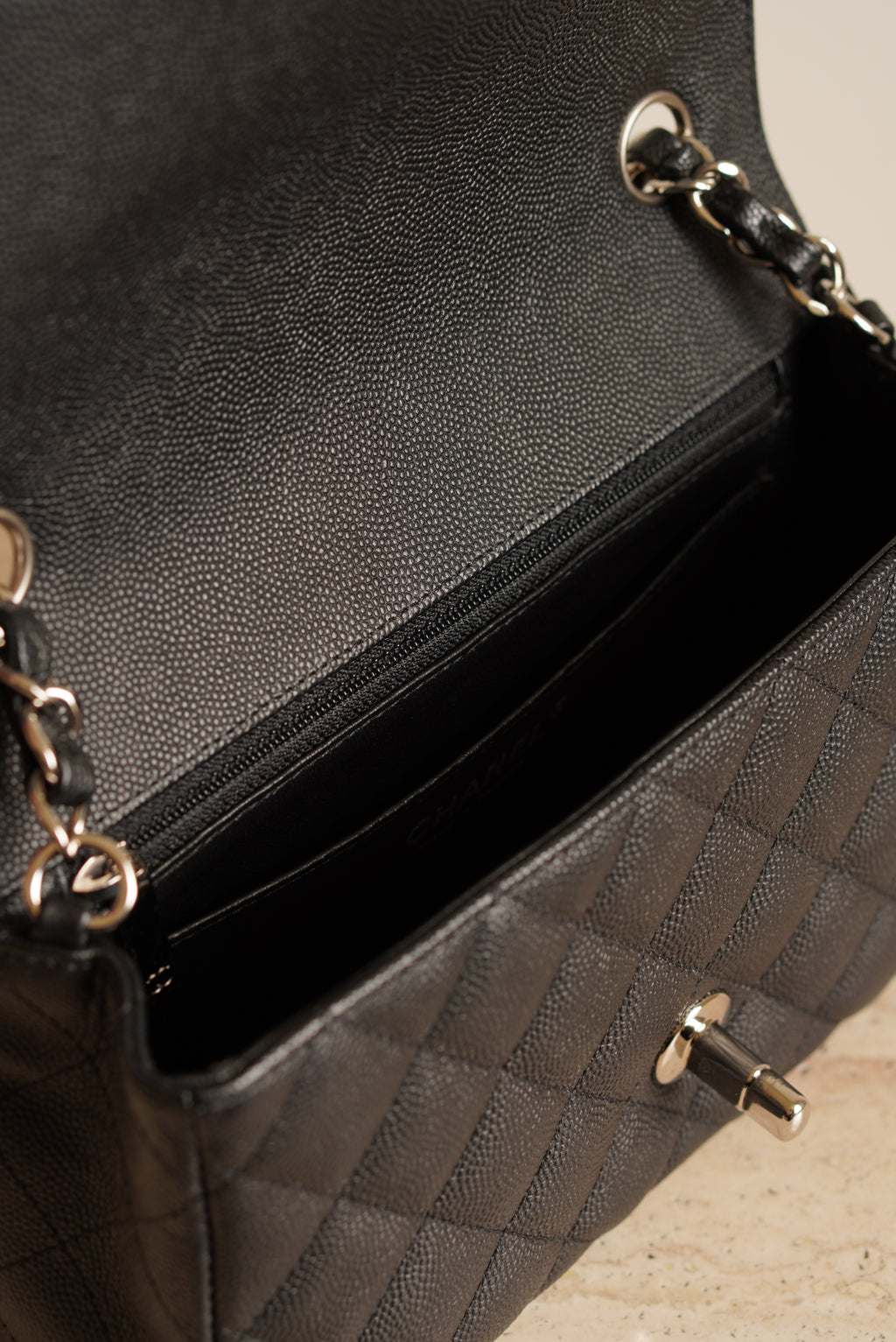 CHANEL 17C MINI RECTANGULAR | BLACK