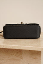 CHANEL 17C MINI RECTANGULAR | BLACK