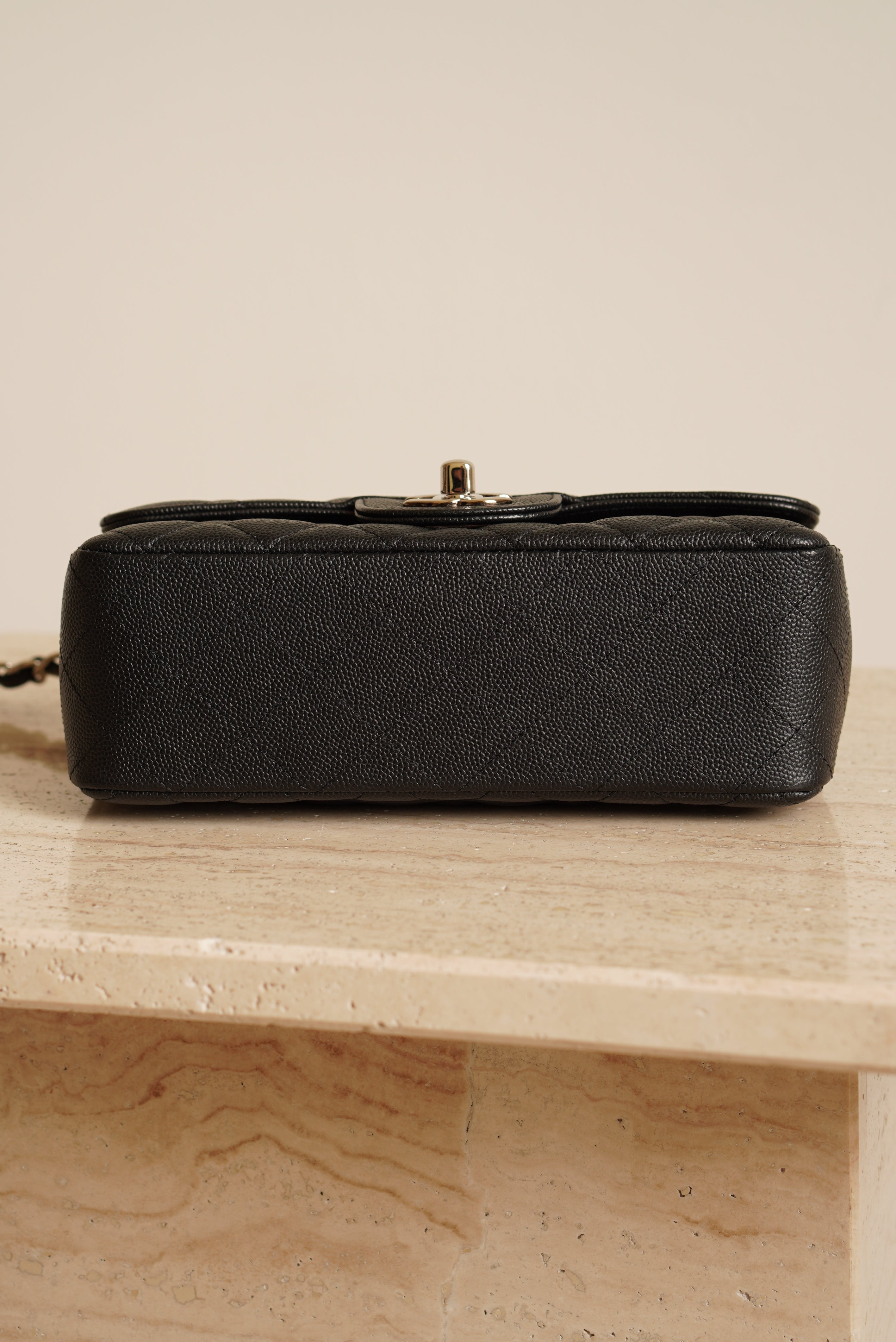 CHANEL 17C MINI RECTANGULAR | BLACK