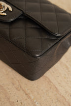 CHANEL 17C MINI RECTANGULAR | BLACK