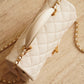 CHANEL 21S MINI RECTANGULAR TOP HANDLE | WHITE