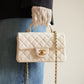 CHANEL 21S MINI RECTANGULAR TOP HANDLE | WHITE