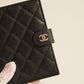 CHANEL 25S PASSPORT HOLDER | BLACK