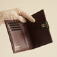 CHANEL 25S PASSPORT HOLDER | BLACK