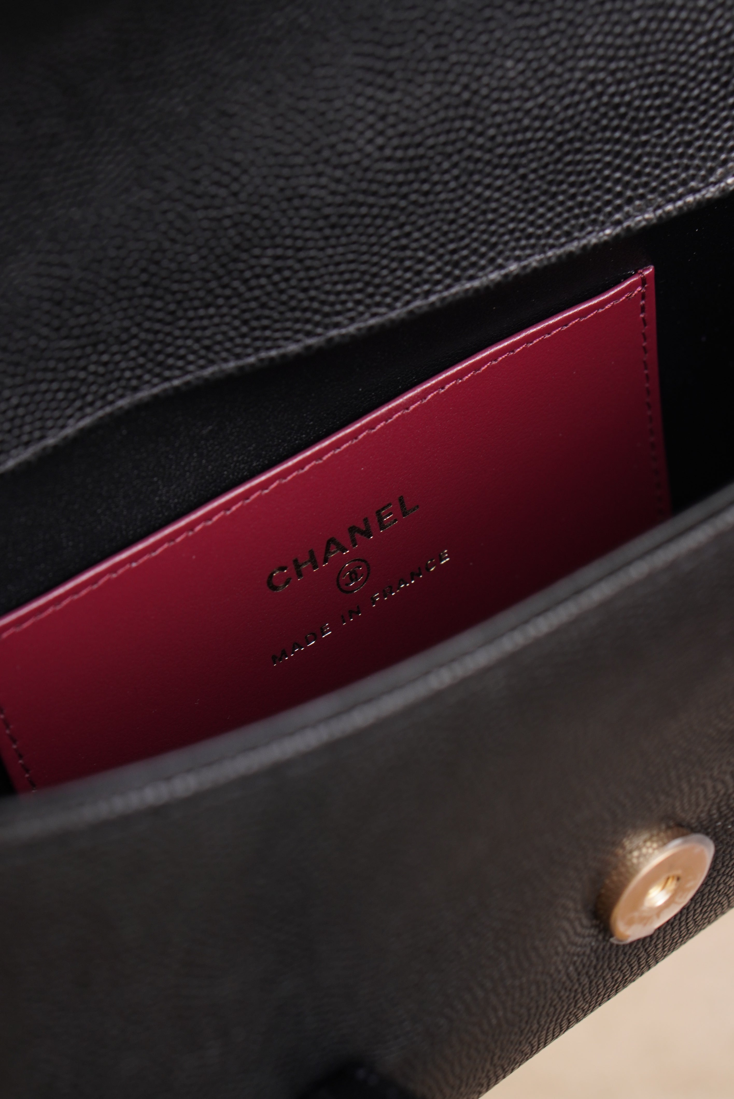 CHANEL 26P PREPPY COCO MINI | BLACK