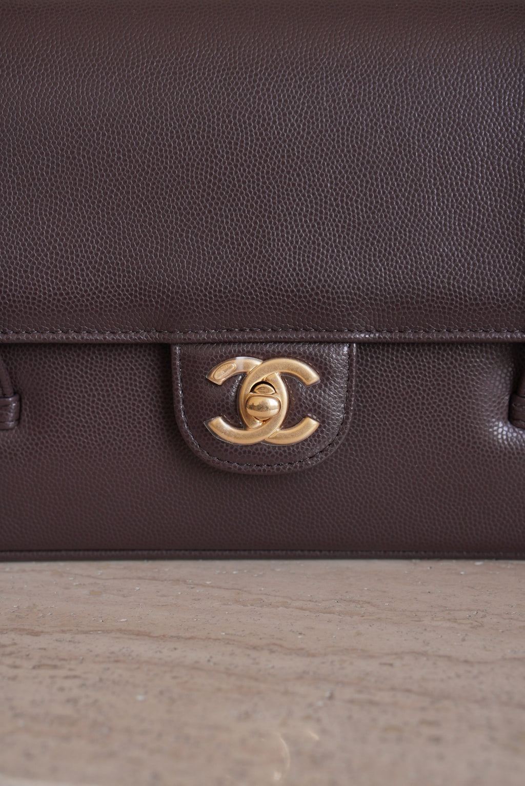 CHANEL 26P PREPPY COCO SMALL | BROWN