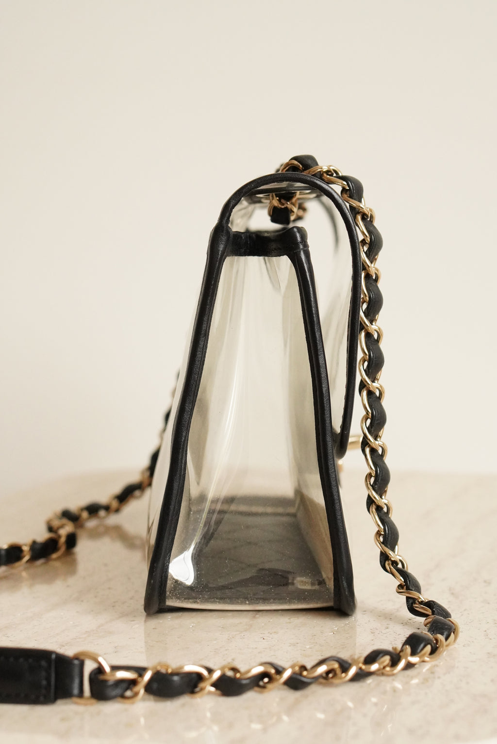 CHANEL MEDIUM SINGLE FLAP SAND BY THE SEA