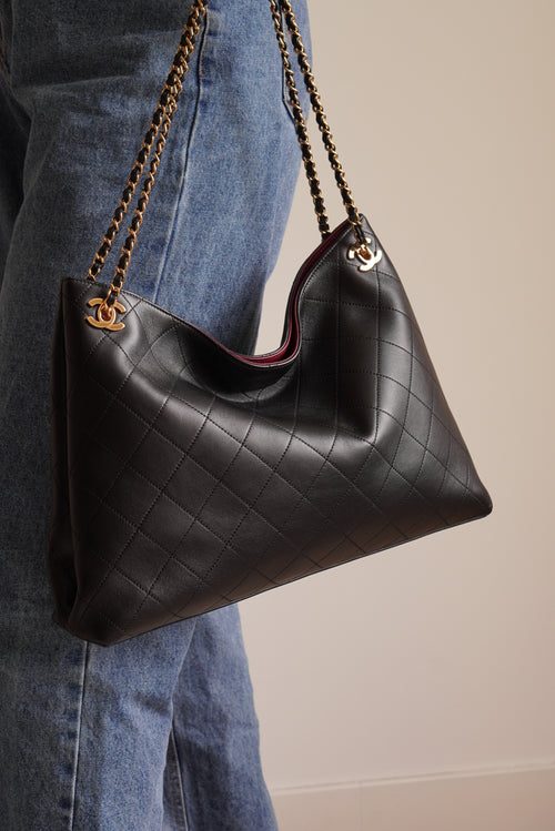 CHANEL 26S TOTE  | BLACK