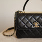 CHANEL CC TRENDY SMALL FLAP BAG | BLACK