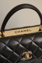 CHANEL CC TRENDY SMALL FLAP BAG | BLACK