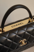 CHANEL CC TRENDY SMALL FLAP BAG | BLACK