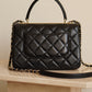 CHANEL CC TRENDY SMALL FLAP BAG | BLACK