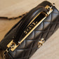 CHANEL CC TRENDY SMALL FLAP BAG | BLACK