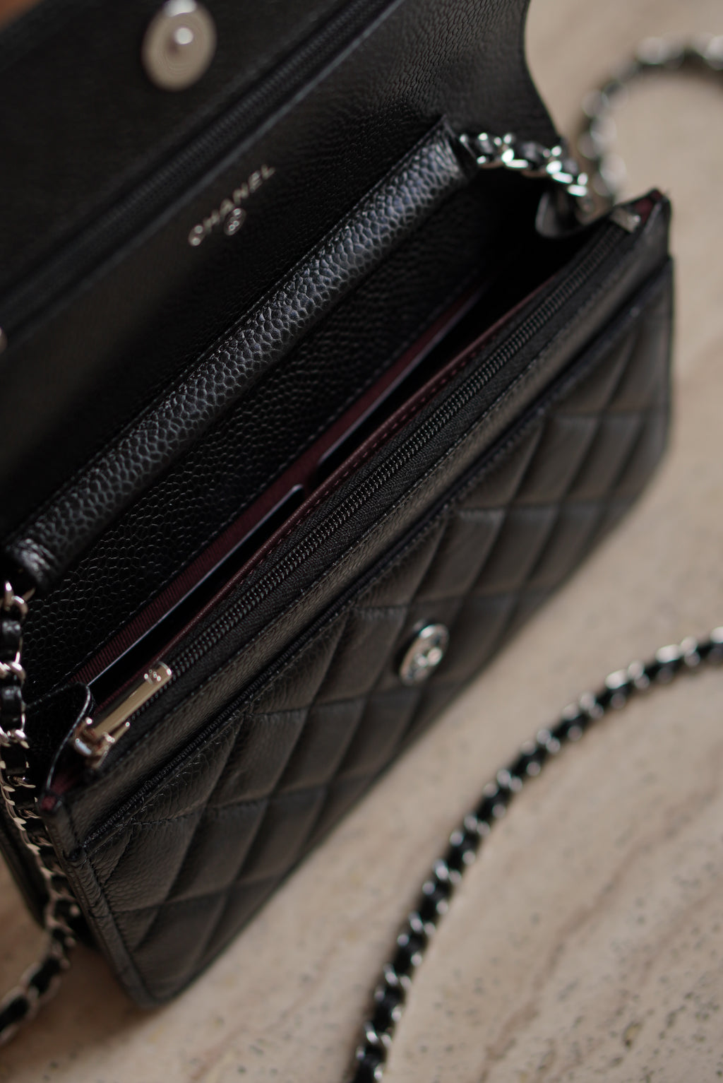 CHANEL WALLET ON CHAIN
