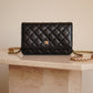 CHANEL WALLET ON CHAIN | BLACK