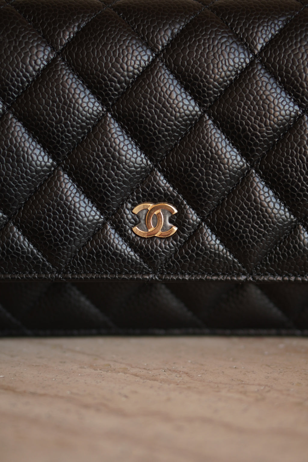 CHANEL WALLET ON CHAIN | BLACK