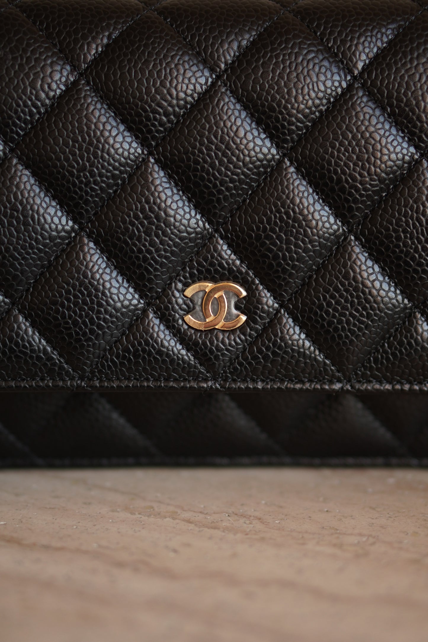 CHANEL WALLET ON CHAIN | BLACK