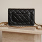 CHANEL WALLET ON CHAIN | BLACK