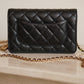 CHANEL WALLET ON CHAIN | BLACK