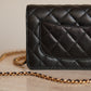 CHANEL WALLET ON CHAIN | BLACK