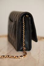 CHANEL WALLET ON CHAIN | BLACK