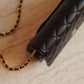 CHANEL WALLET ON CHAIN | BLACK