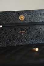 CHANEL WALLET ON CHAIN | BLACK