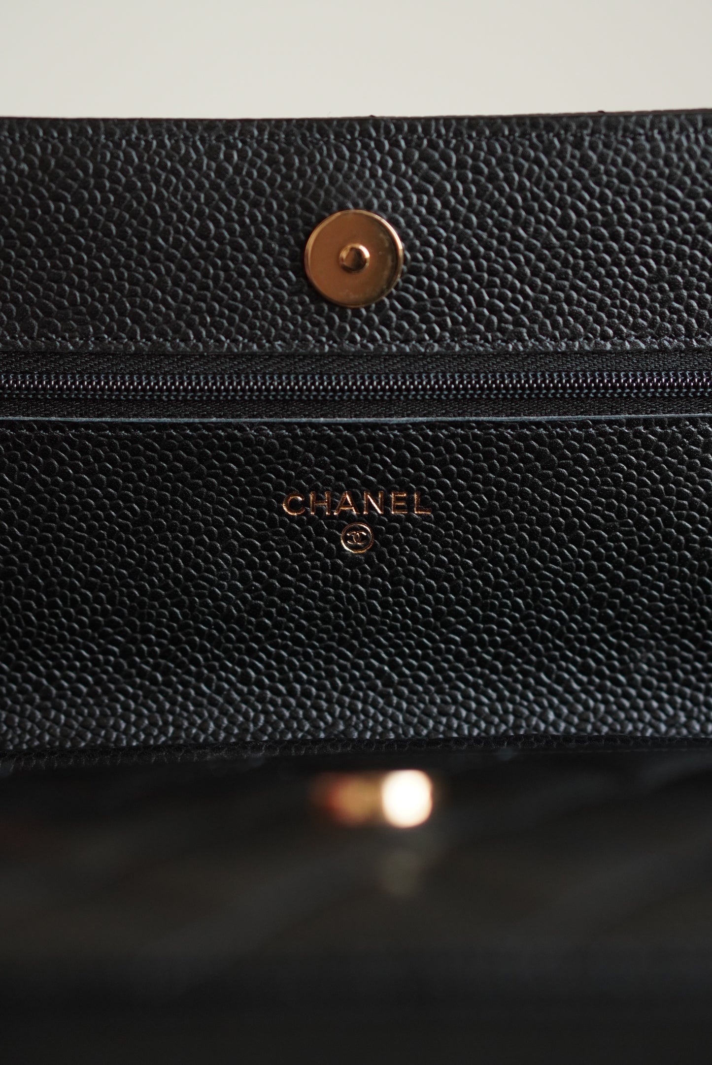 CHANEL WALLET ON CHAIN | BLACK