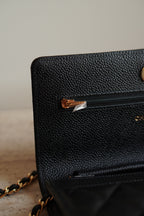 CHANEL WALLET ON CHAIN | BLACK