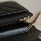 CHANEL WALLET ON CHAIN | BLACK