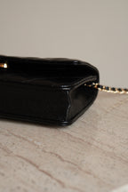 CHANEL WALLET ON CHAIN | BLACK